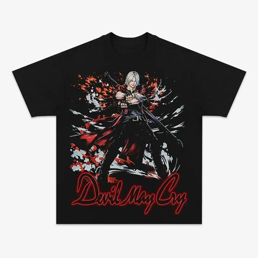DEVIL MAY CRY Графическая футболка Унисекс с коротким рукавом S-5XL Унисекс футболка