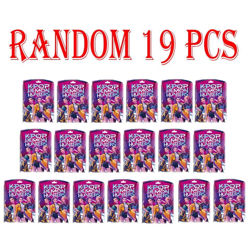 24 pieces/set Kpop Devil Hunter Blind Box Action Derpys Tiger Rumi Mira Zoey Sussy Doll Fan Gift Birthday and Christmas gifts
