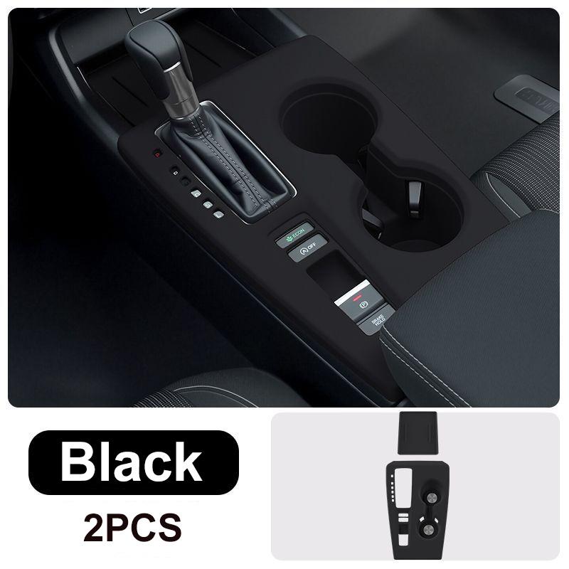 For Honda Civic 11th FE FL 2022~2026 Silicone Center Console Cup Sleeve Pad Storage Box Water Cup Holder Interior Accessories