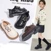 Spring Korean Version of Girls Mary Jane Shoes Student Black Leather Shoes Retro British Style Belt Buckle Shoes