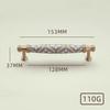 Creative American Ceramic Cabinet Handle New Chinese Retro Shoe Cabinet Handle Light Luxury Drawer Wardrobe Door Handle