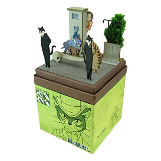 Sankei Studio Ghibli Mini Возвращение кота Парад котов Бумажная модель Без масштаба MP07-62