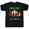 Футболка унисекс Overkill Feel The Fire 1985 года
