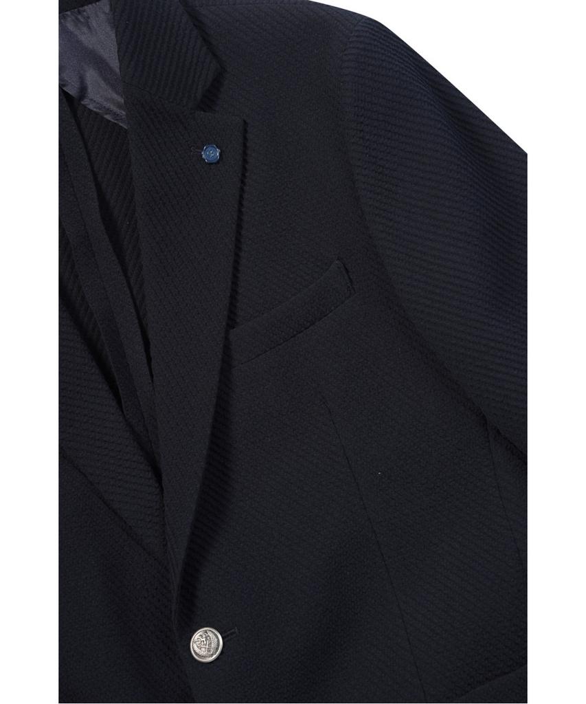 Brentwood Diagonal Texture Solid Blazer Brjbs26252Nyx