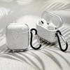 Блестящий прозрачный чехол для наушников Apple AirPods Pro 3 2 Air Pods 4 3 2 1 Кристально чистый мягкий ТПУ защитный чехол