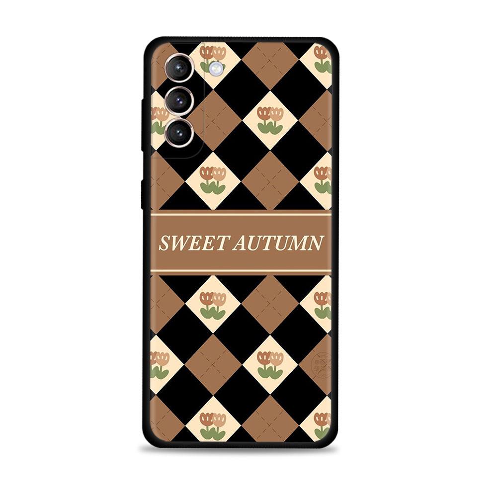 Для Samsung s20 fe Чехол Galaxy s21 ultra s22 s10 s20 s9 s8 plus s22ultra Note 20ultra 10plus Funda Luxury Nice Design Pattern