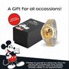 Мужские двухцветные наручные часы Disney Микки Маус. часы 2 - двухцветный корпус/двухцветный браслет из нержавеющей стали.