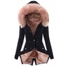 Ladies   Coat Womens Winter Warm Thick Long Jacket Hooded Overcoat