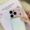 Корейский стиль INS Мультяшная Анимация Блестящий Bling Защита Камеры Для IPhone 17 16 15 14 Pro Max Колпачок Китти Стекло Линзы Пленка на Экран Противоударная Броня