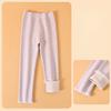 Хлопковые штаны высокого качества для девочек, зимние кашемировые толстые теплые леггинсы, детские длинные брюки в вертикальную полоску, верхняя одежда, одежда