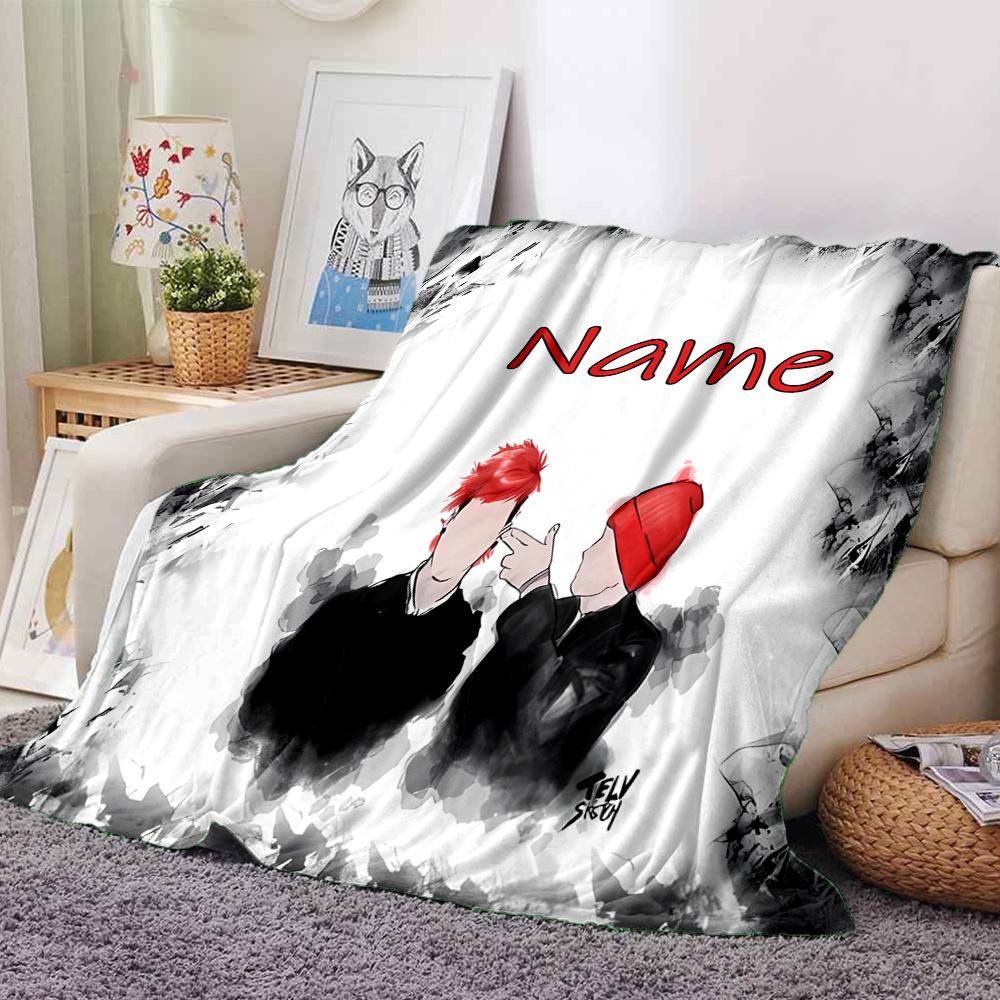 Customiz Name Personality Twenty One Pilots Blanket Soft &Warm Sofa Office Bed Travel Lunch Break Blanket, Gift Suitable All Seasons