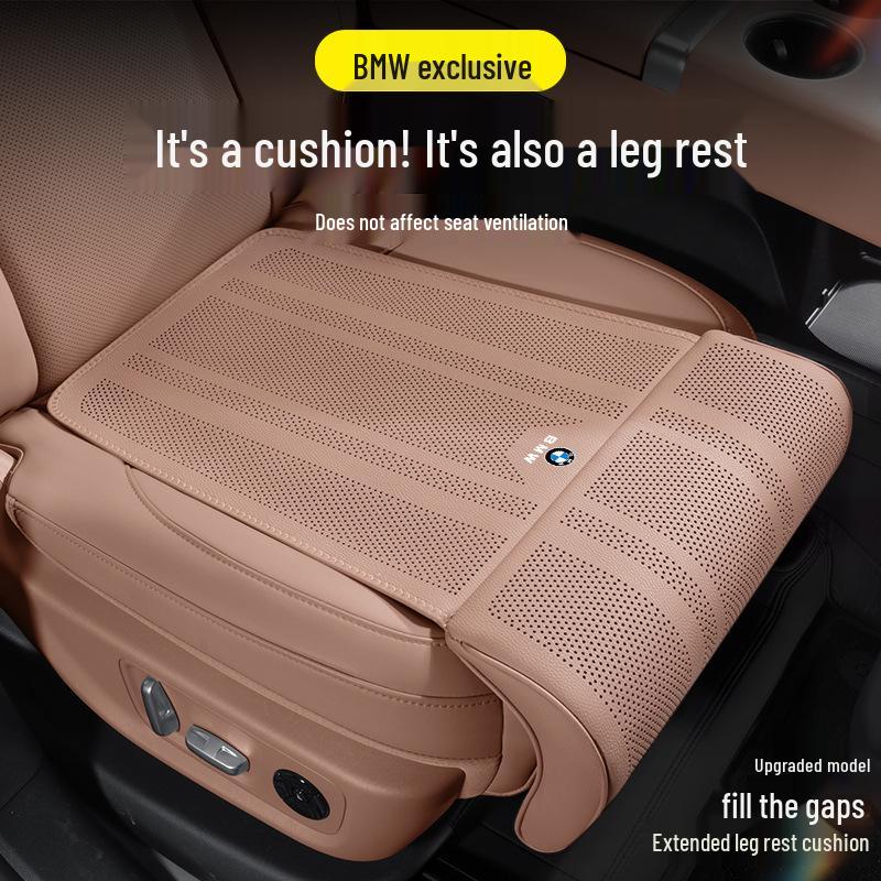 Breathable Cooling Seat Cushion with Leg Rest for BMW 3, 5, 6, 7 Series, i3, X3, X5, X6, 530li