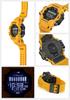 Casio RANGEMAN Пульсометр Из биомассы Пластика G-Shock GPR-H1000-9JR Мужские Часы, Желтый, GPS, Монитор, Bluetooth,