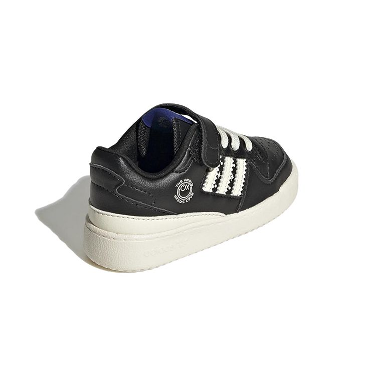 Андре Сарайва x adidas Forum Low I The World Needs Love Baby Кроссовки Черный Основной черный Кремово-белый GZ1760
