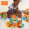 52 шт. мраморные гоночные строительные блоки, воронка, слайд, большой строительный кирпич, бег, лабиринт, мяч, игрушки для детей