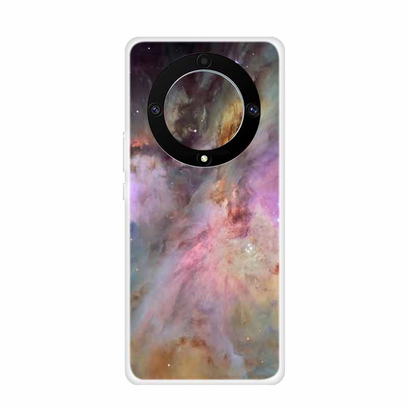For Honor Magic 5 Lite 5G Cases 6.67" Marble Clear Soft TPU Silicone Back Covers for Huawei Honor Magic5 Lite Transparent Coque