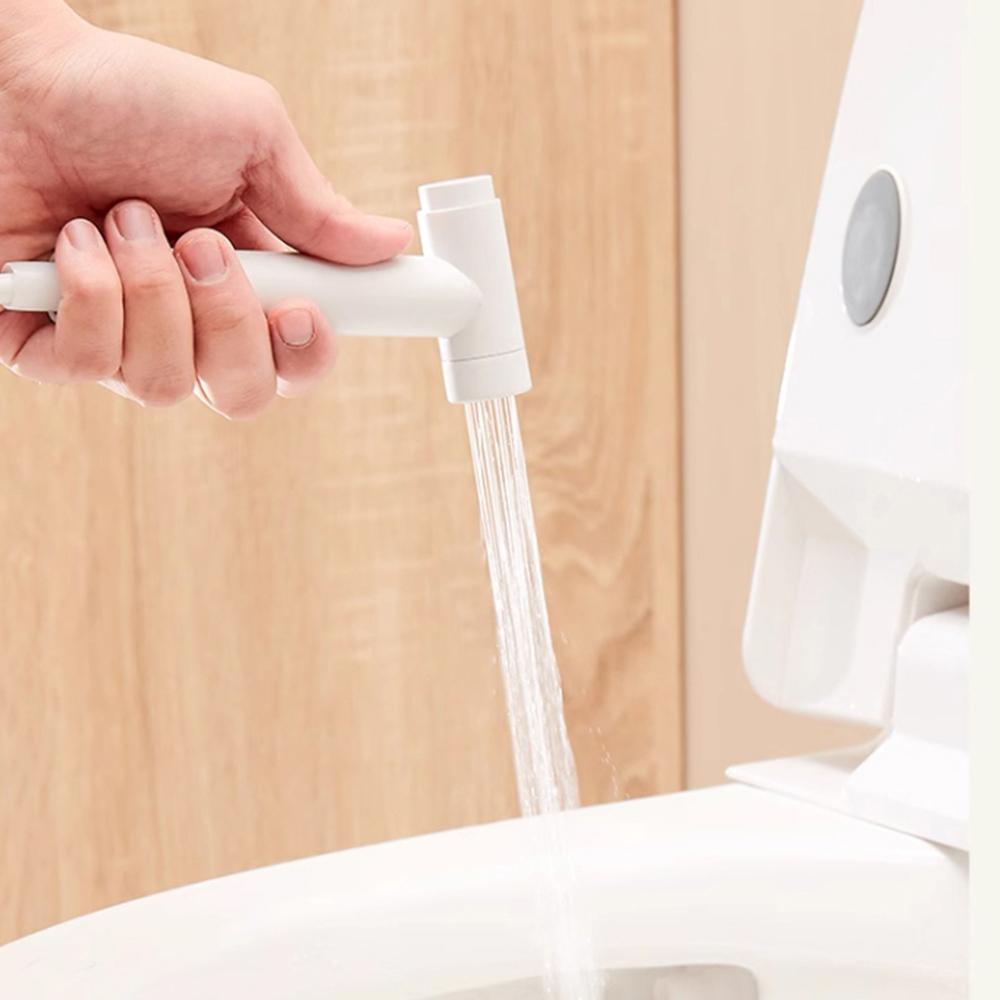 Настенный латунный смеситель для биде с горячей и холодной водой, водопроводный кран, смеситель для душа, смеситель для биде, окрашенный в белый цвет 811586