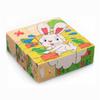 Kindergarten Wooden Blocks Toys Children Cartoon Six Side Cube Jigsaw Puzzles Game Farm Animal Cognize Early Learning Educational Toys