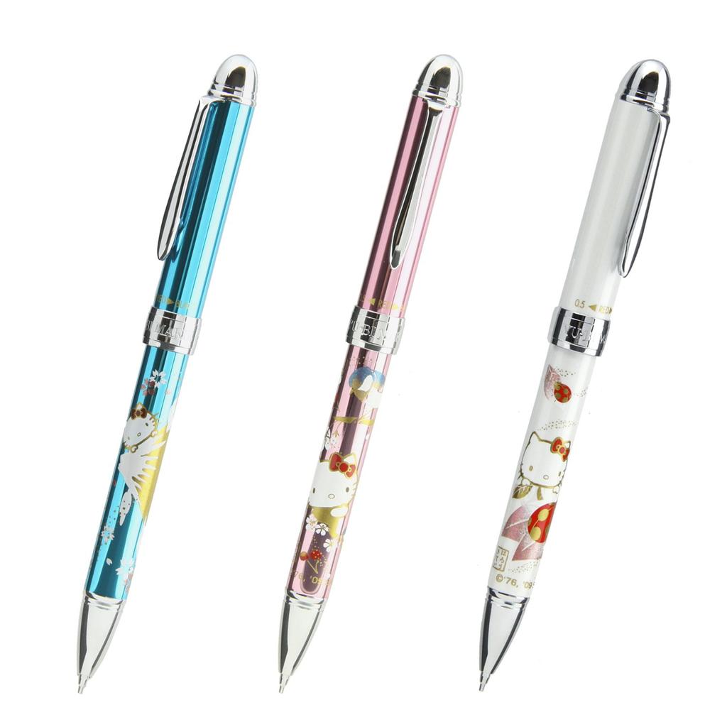 Перьевая ручка Sailor, многофункциональная ручка, 2 цвета, Sharp Yumi Makie 3 Hello Kitty Shijukara + 16-0343-231