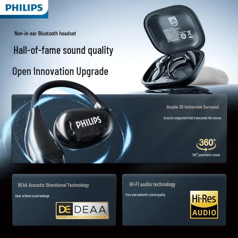 Philips TAT2769 Спортивные Bluetooth-наушники с открытым ухом