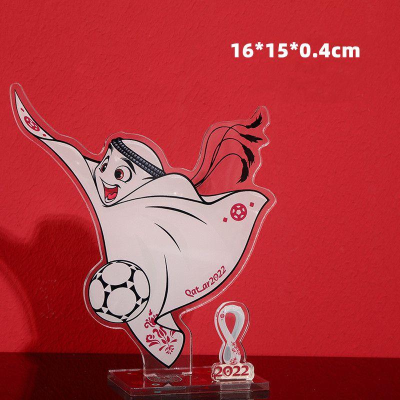 Логотип талисмана футбольной звезды Акриловая игрушка ручной работы Идеально подходит для фанатов Неймара Месси и Роналду