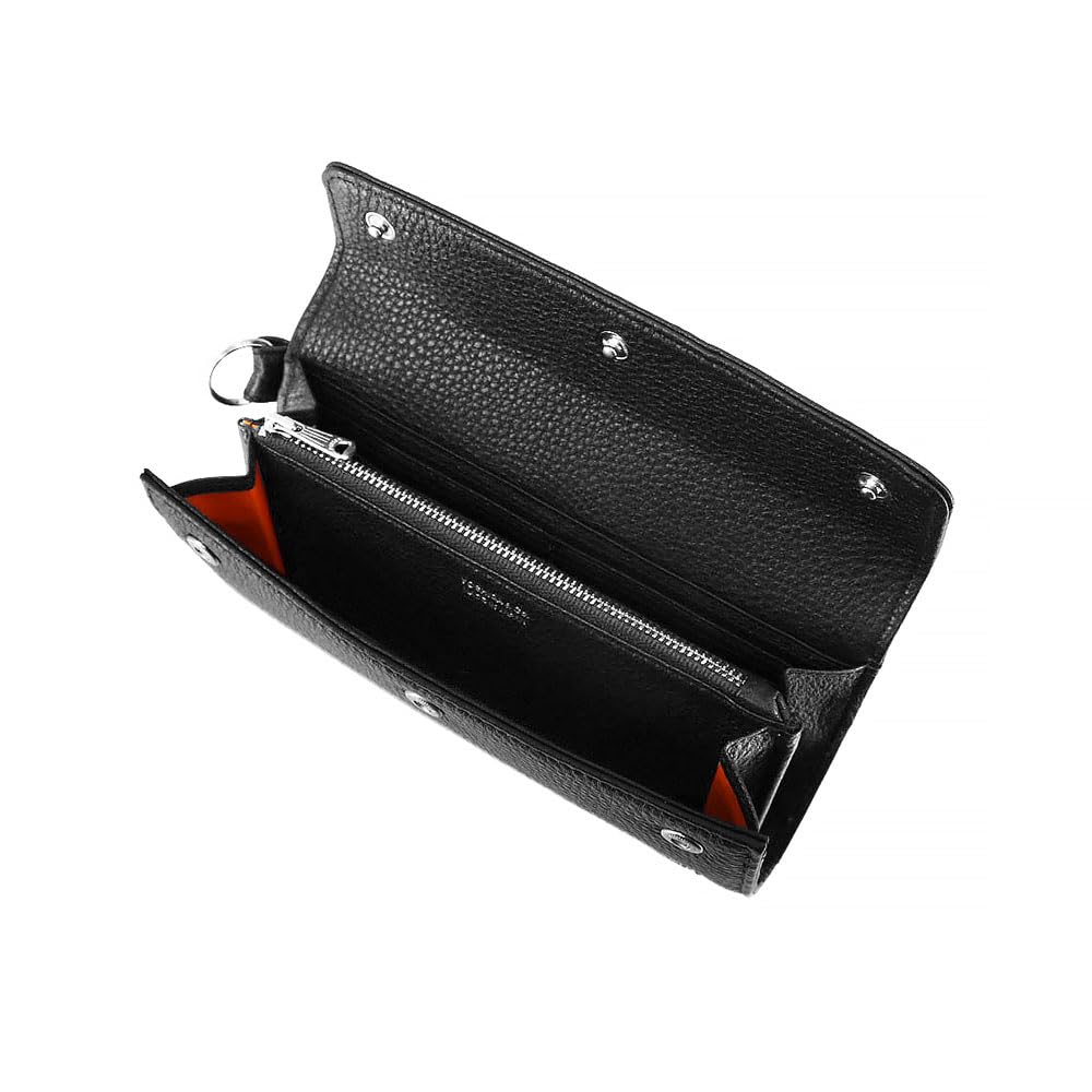 Спокойный длинный кошелек Длинный кошелек CALM LONG WALLET Сделано в Японии Кожа Yoshida Черный [Porter] 041-03120 & Co.