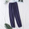 Japanese Pajamas Women Spring and Autumn Home Pants Cotton Washed Double Gauze Loose Comfortable Trousers Casual Pants