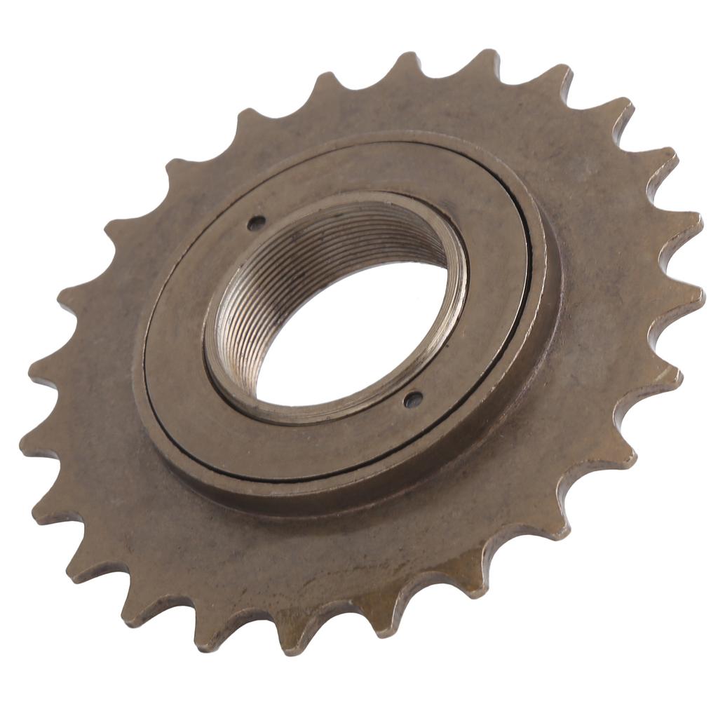 Bike Freewheel 24T Soft Sound Rotation Convenience Riding Wear Resisting Rust Proof Durable Cycling Accessory