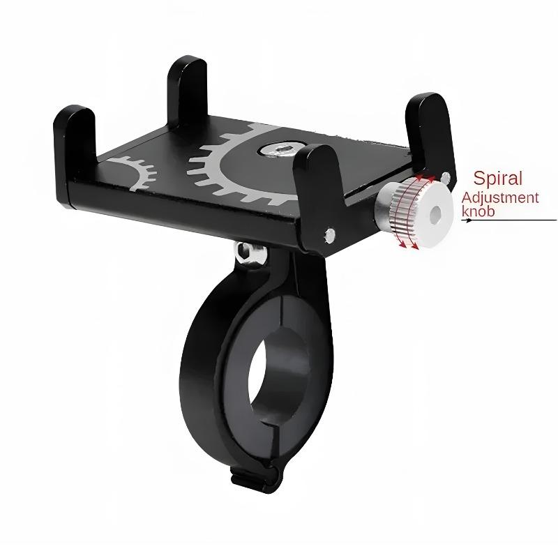 Держатель для телефона Крепление Алюминиевый сплав Езда Велосипед Велосипед Руль Нескользящий зажим Универсальный Мобильный Сотовый GPS Мотоцикл Подставка Кронштейн