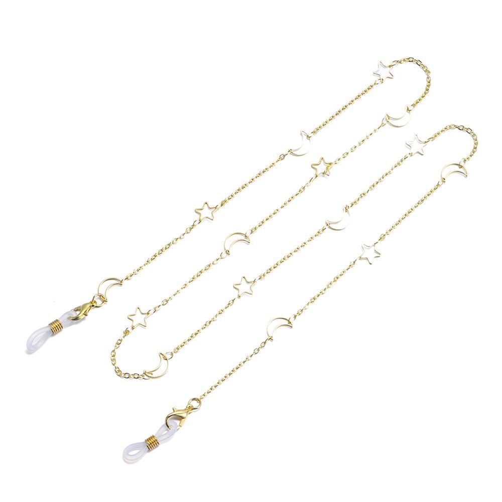 Девочки шейные ремни анти-потеряшка сплава очки цепочки солнцезащитные очки цепочка маска шнурки панк ювелирные изделия