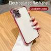 For Samsung Galaxy A12 Case Galaxy M12 Cover Galaxy F12 Phone Case Soft Bumper Shockproof Protect Cover Clear Electroplate