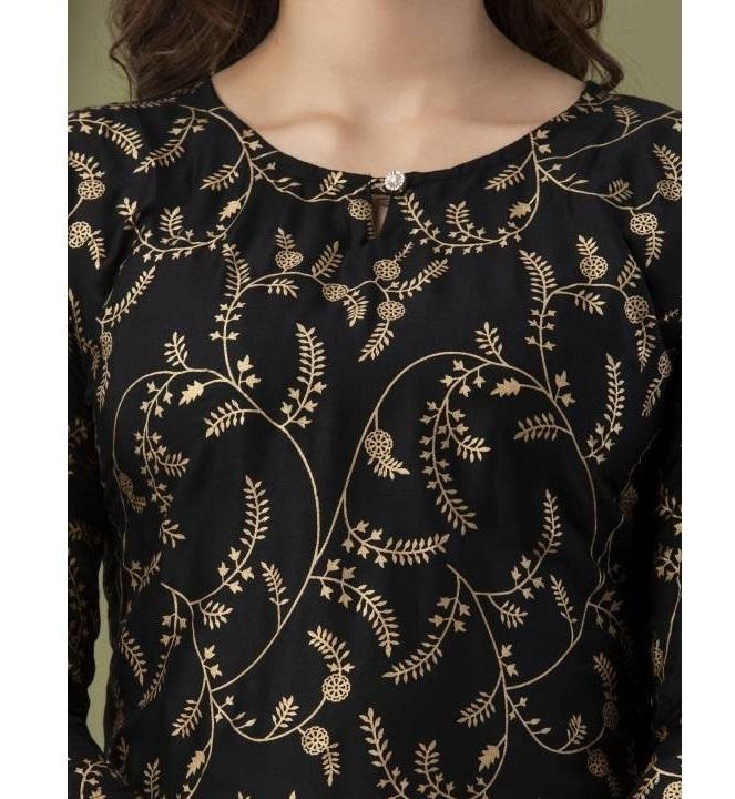 Women Designer Viscose Rayon Kurta Sharara Set Indian Women Bollywood Tunic Kurti Suit