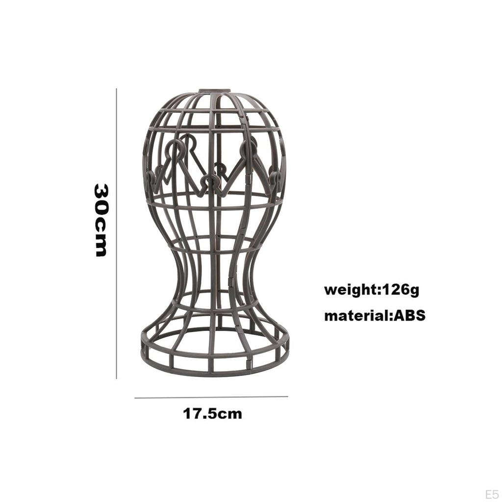 Подставка для головы, инструмент для отображения шляп. Складная портативная прочная многофункциональная подставка для