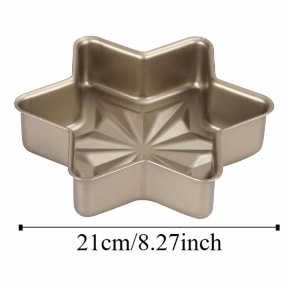 Reusable Non-stick Baking Pan Carbon Steel Hexagonal Bread Mold Thickened Baking Tray Household