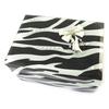 [N5299] - Zebra 'Belle De Soie' Jewelry Box - 16. 2x11. 5x8. 7cm