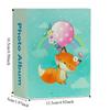 6 Inch 100 Pockets Scrapbook Album Laminated Slip-in Picture Albums  Baby Growth Record