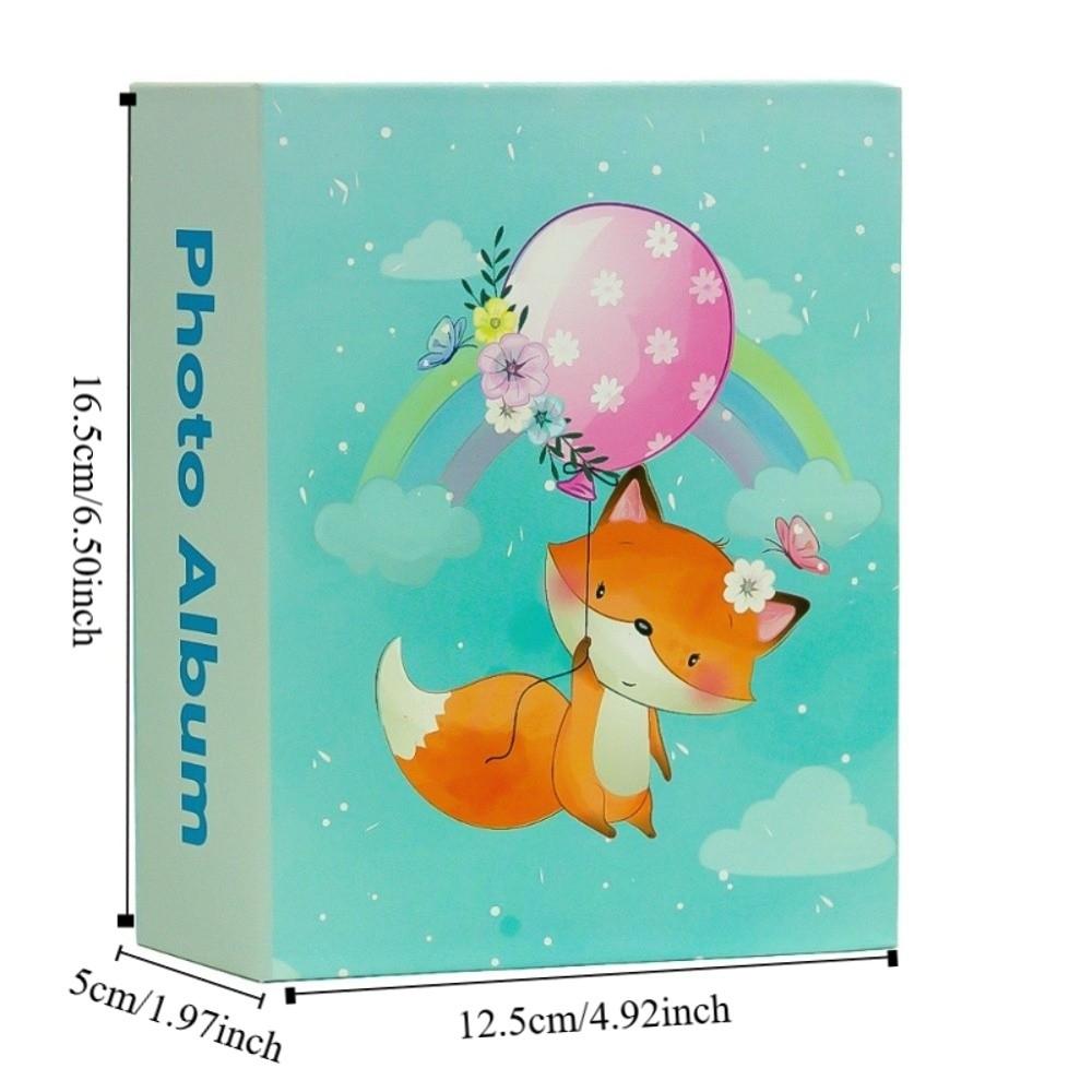 6 Inch 100 Pockets Scrapbook Album Laminated Slip-in Picture Albums  Baby Growth Record