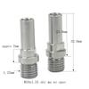2pcs Titanium Bike V Brake Boss Cantilever Brakes Post Mount M10 M8 1.25mm 1.0mm Ti V Brake Screws Bolts