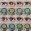 Natural Color Contact Lenses for Eyes Green Contact Lenses Beautiful Cosmetic Pupil Makeup Lens