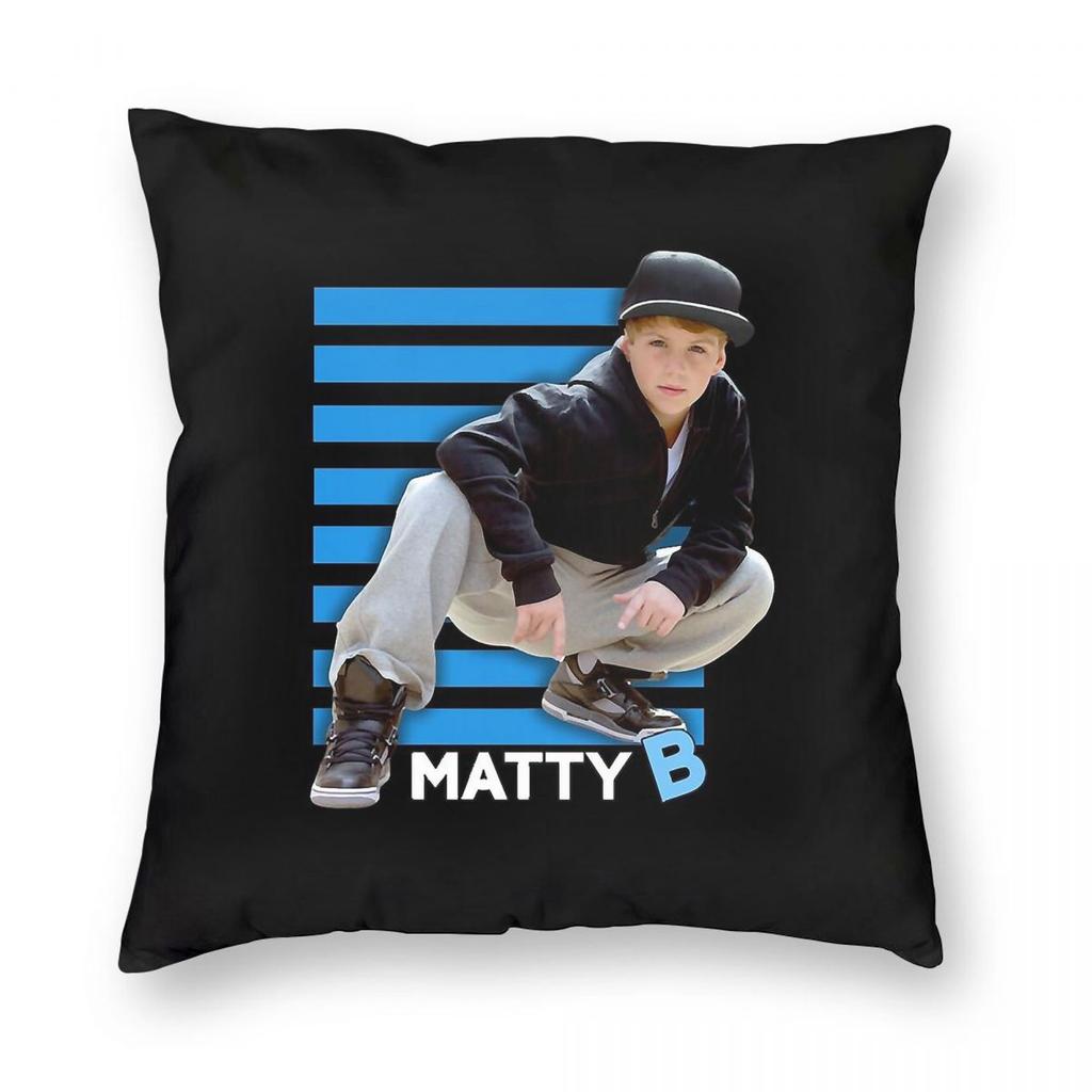 Matthew David Morris MattyB Pillowcase Polyester Linen Velvet Creative Zip Decor Pillow Case Bed Cushion Case