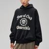 Fear of God Essentials SS25 Heavy Fleece Vintage Shrunken Hoodie 'Black' Unisex 192HO246210F