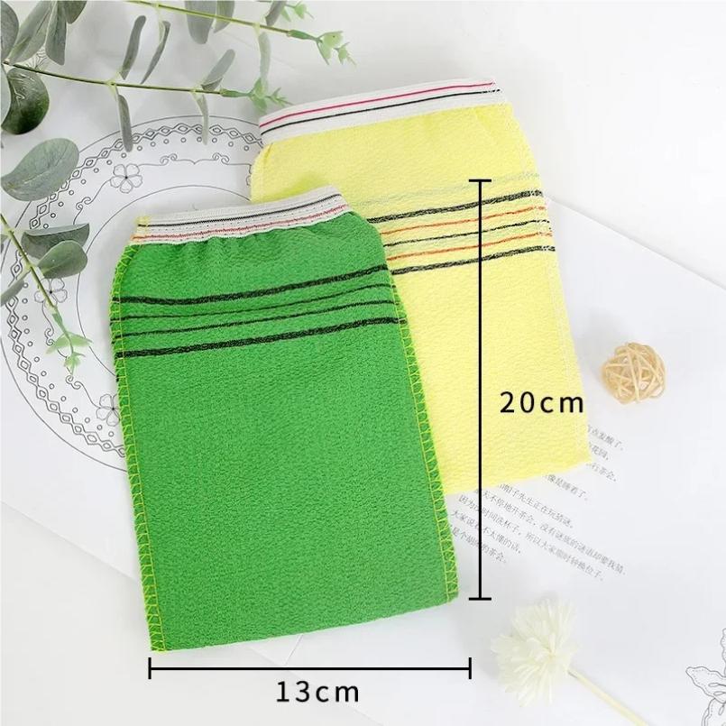 Bath For Peeling Exfoliating Body Cleaning Scrub Mitt Rub Dead Skin Gloves For Shower Body Brush Towel Bath Cleaning Supplies