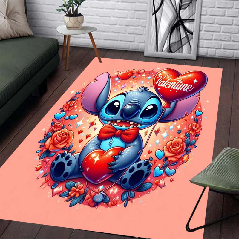 Stiddy-patterned Carpet for Love Affairs - Slip-resistant Kitchen, Outdoor Carpet, Home and Bedroom Decoration, Birthday Gift