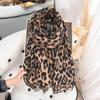 Classic Cashmere Leopard Print Scarf for Autumn/Winter - Stylish and Fashionable Neckwear for Ladies