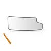 Heated Mirror Glass Passenger For - Chevy Silverado 1500 2500 HD 3500 HD