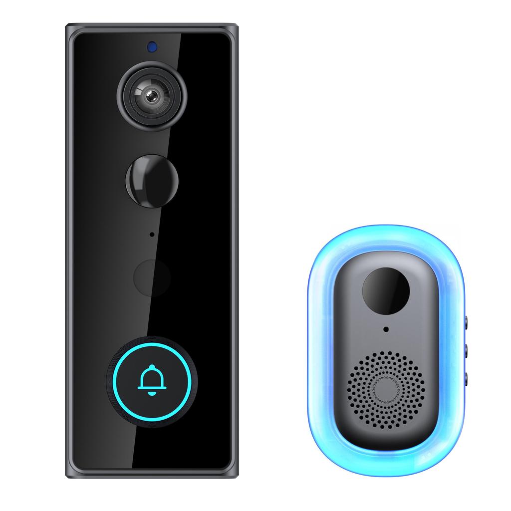 M18 Smart Doorbell WiFi Wireless Video Doorbell IR Night Vision Camera Motion Detector 2-Way Talk Home Security Doorbell