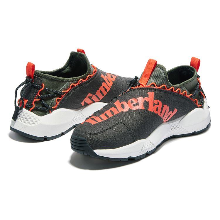 Timberland Удобные прочные повседневные кроссовки с низким верхом для бега, мужские кроссовки, черные, зеленые, A2KM6