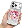 Чехол для iphone Air 11 12 14 XR 16 Plus XS Max 17 Pro 18 Pro Max 13 15 Серебристый Блеск Трескающийся Фон Мультяшный Персонаж Сцена