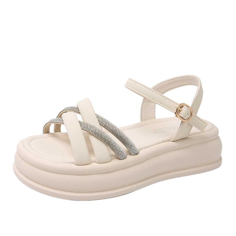 Fashion Round Tip Spring-autumn Beach Shoes For Water Rubber Slippers Husband Women's Casual Sandal Sneakers Sports Boti Deporte