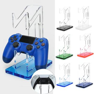 Акриловая подставка для игрового контроллера для PS5/PS4/Xbox One/S/X Серии Подставка для геймпада Держатель для настольного дисплея ручки игры Кронштейн для джойстика